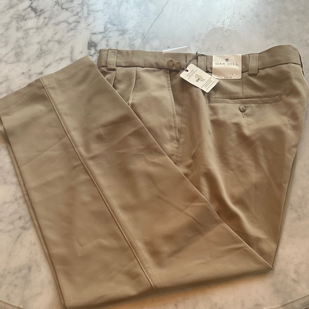 OakHill, Microfiber Pant. 46/30. NWT